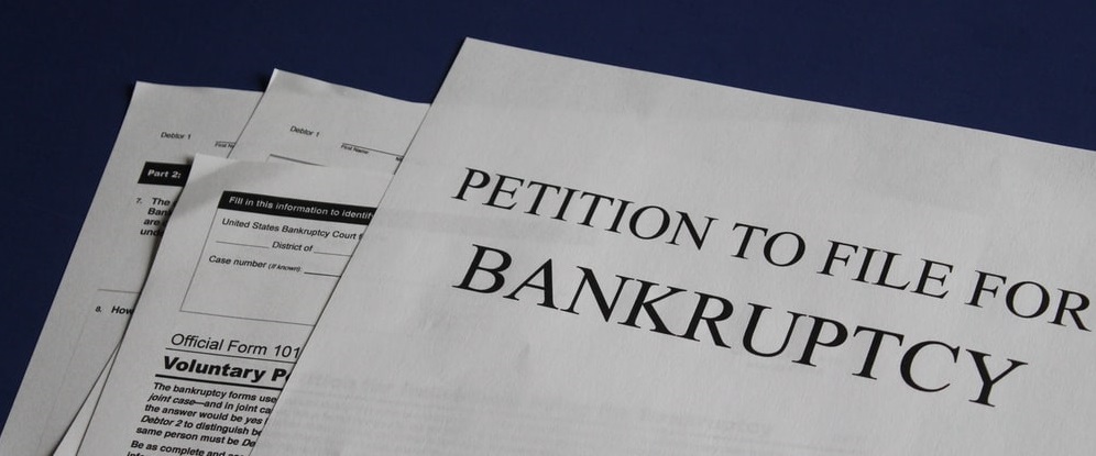 petition to declare yourself bankrupt